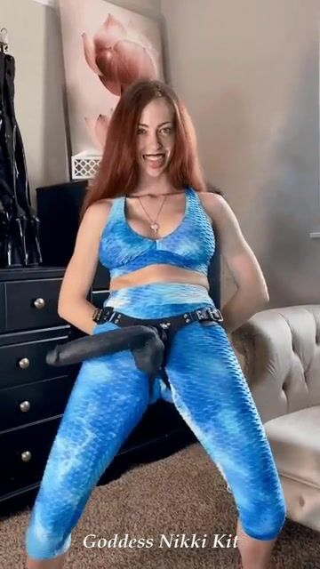 Want to play with Me and My strap-on?