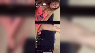 Happened to stumble on this live, think her name was crystalchelsey