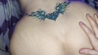 Breeding Tight Pussy with lower back Tattoo