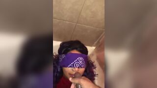 Comes on her face and cleans her with piss #1